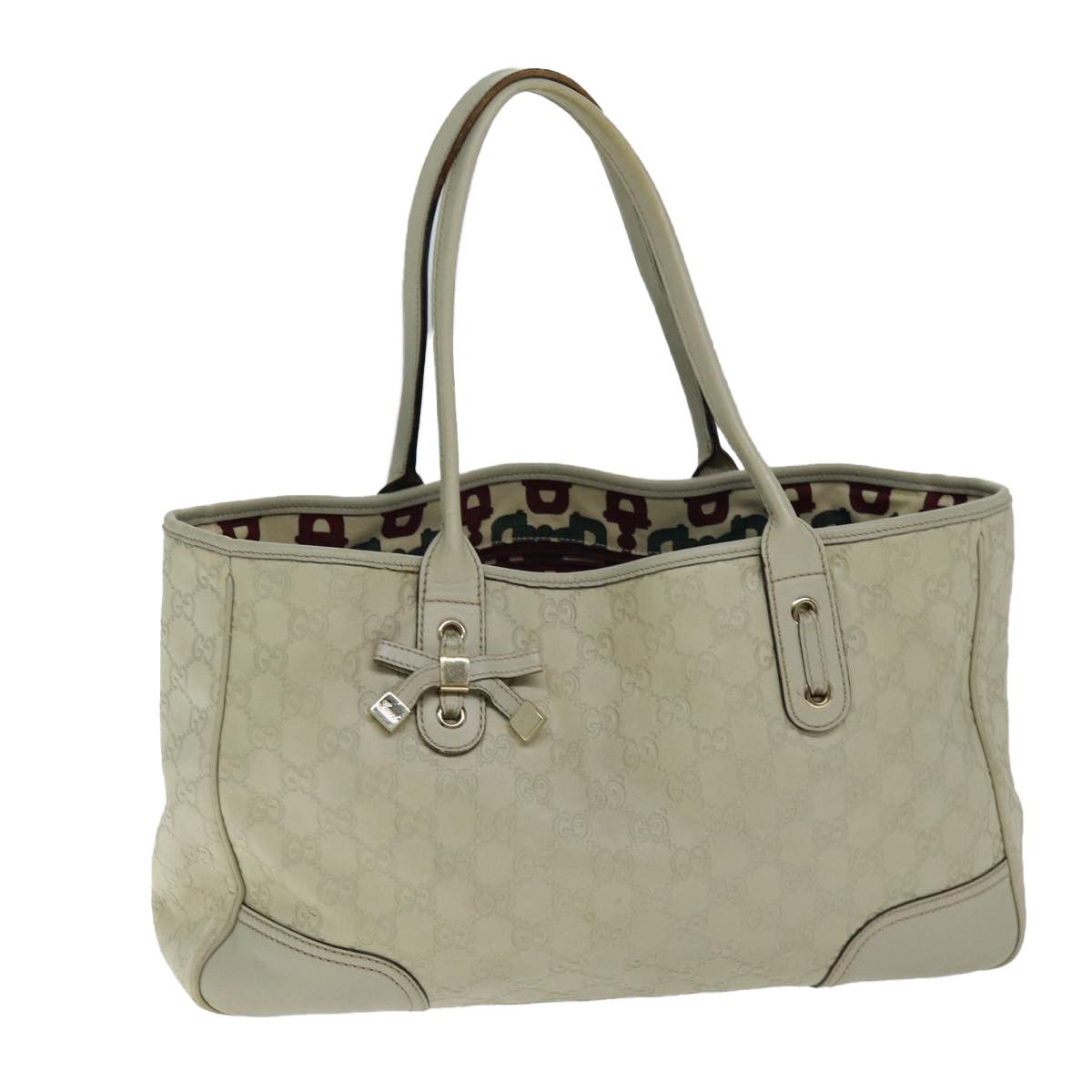 Gucci Princy Beige Leather Tote Bag (Pre-Owned) Size ONE SIZE - 11 Thumbnail