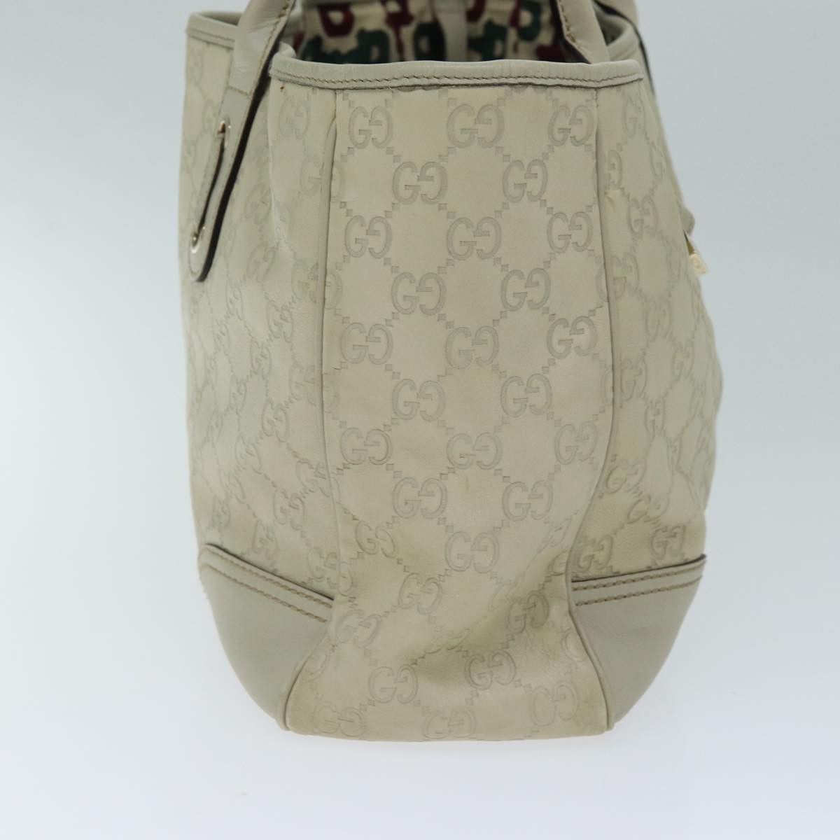 Gucci Princy Beige Leather Tote Bag (Pre-Owned) Size ONE SIZE - 13 Thumbnail