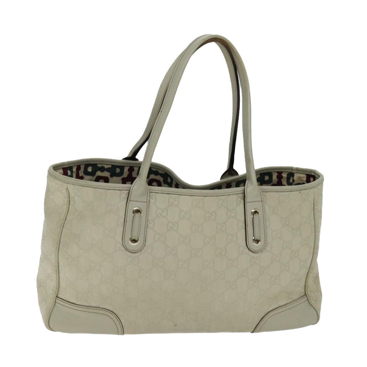 Gucci Princy Beige Leather Tote Bag (Pre-Owned) Size ONE SIZE - 2 Thumbnail