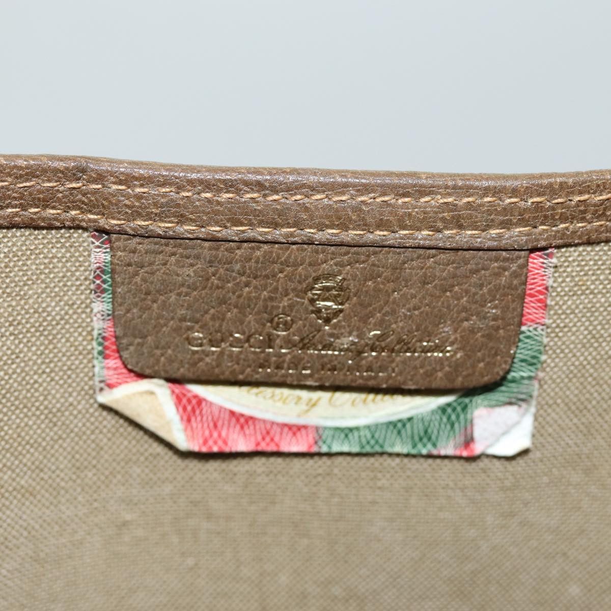 Gucci Sherry Beige Canvas Tote Bag (Pre-Owned) Size ONE SIZE - 8 Thumbnail