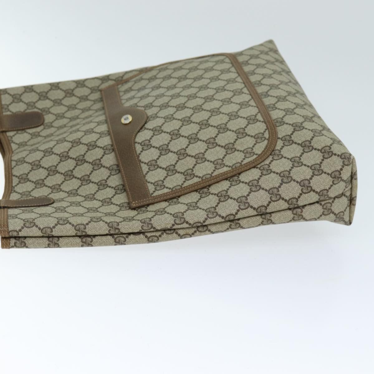 Gucci Sherry Beige Canvas Tote Bag (Pre-Owned) Size ONE SIZE - 13 Thumbnail