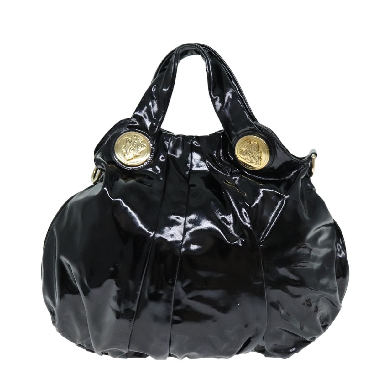 Gucci Hysteria Black Patent Leather Handbag (Pre-Owned) Size ONE SIZE - 2 Thumbnail