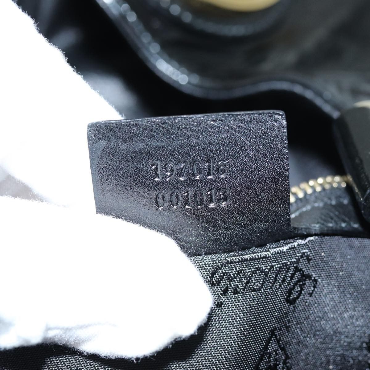 Gucci Hysteria Black Patent Leather Handbag (Pre-Owned) Size ONE SIZE - 6 Thumbnail