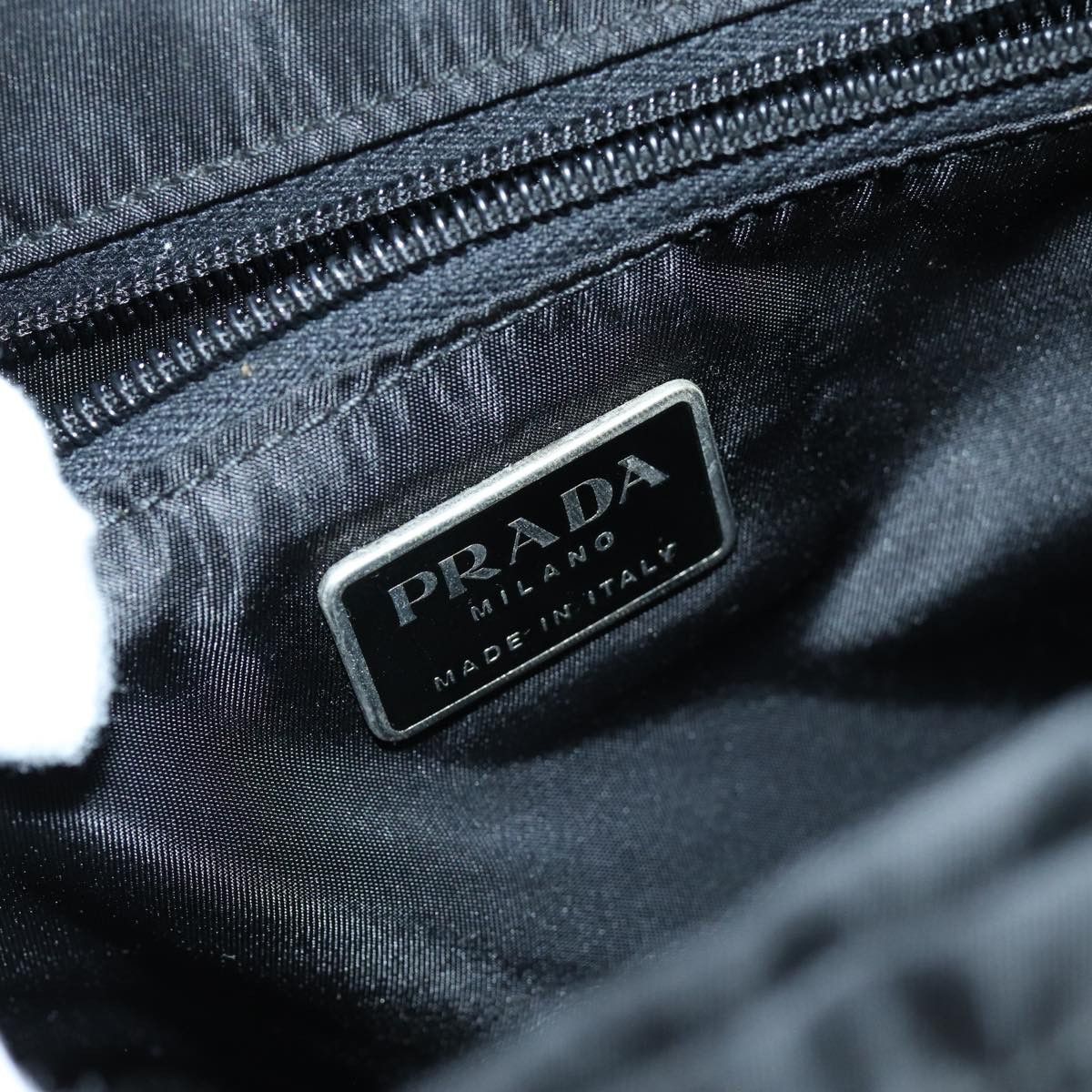 Prada Tessuto Khaki Synthetic Handbag (Pre-Owned) Size ONE SIZE - 9 Thumbnail