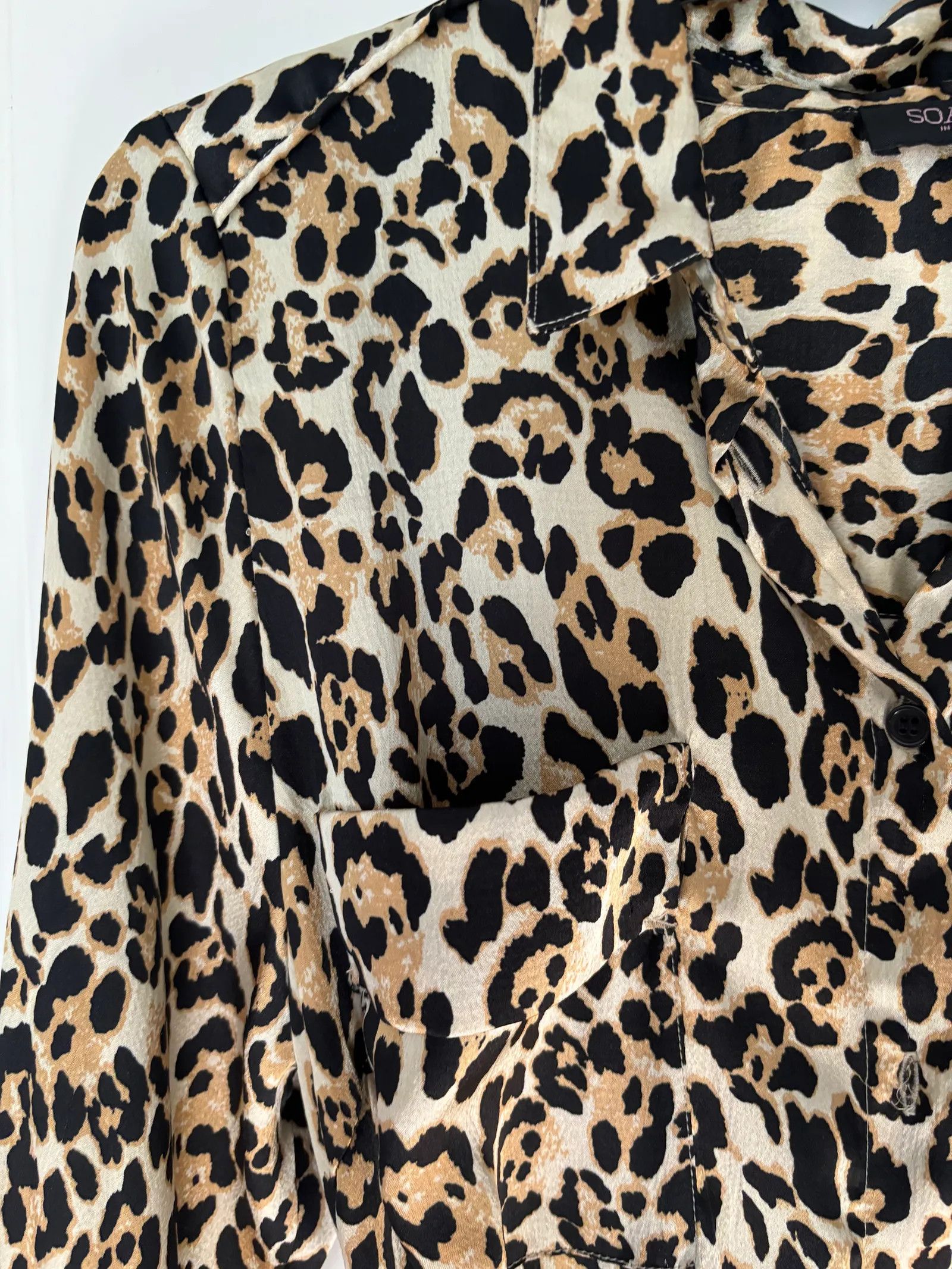 Other Soaked In Luxury Jane shirt dress Dress Size L / US 10 / IT 46 - 4 Thumbnail