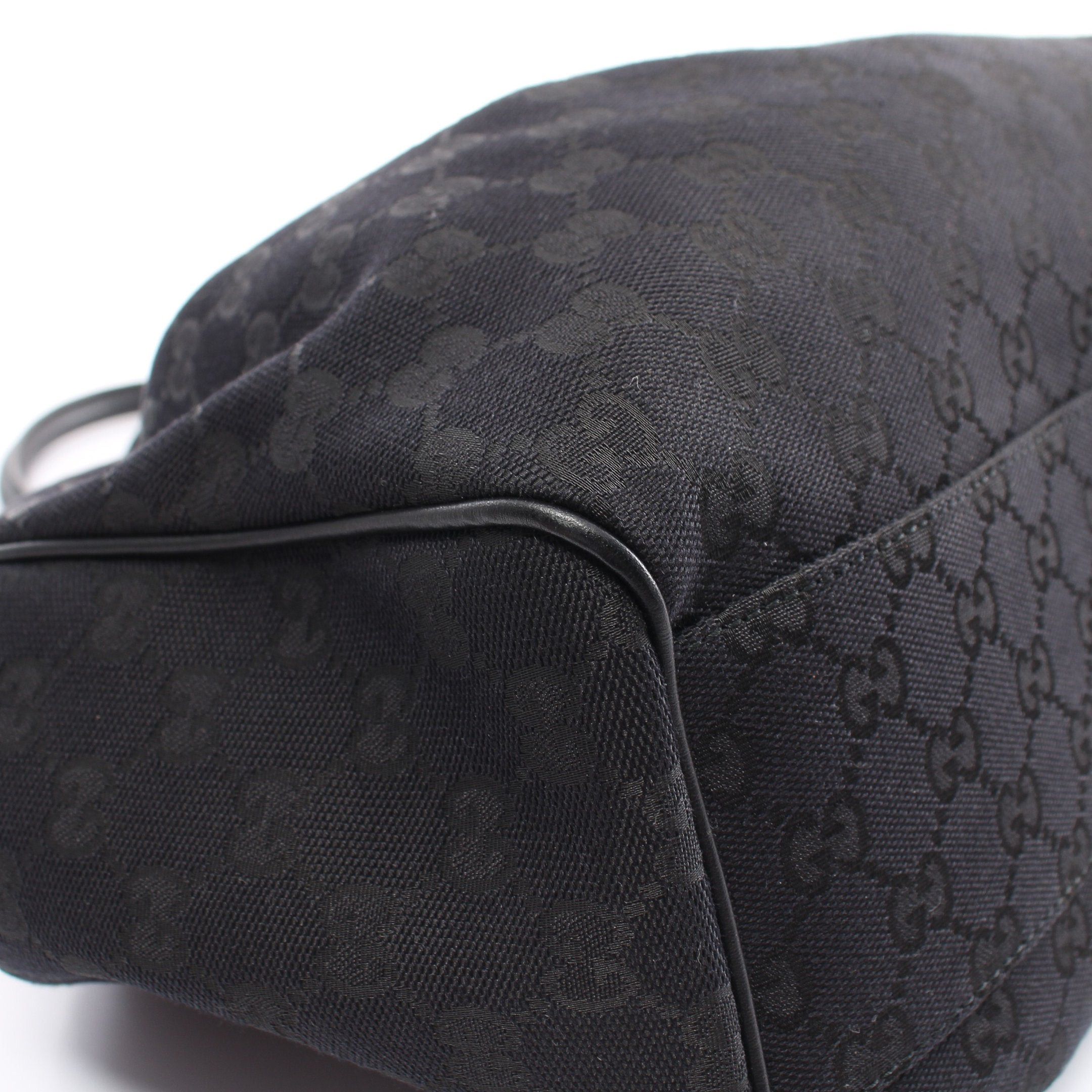 Gucci Gucci Sukey Gg Canvas Handbag Leather Black Size ONE SIZE - 6 Thumbnail