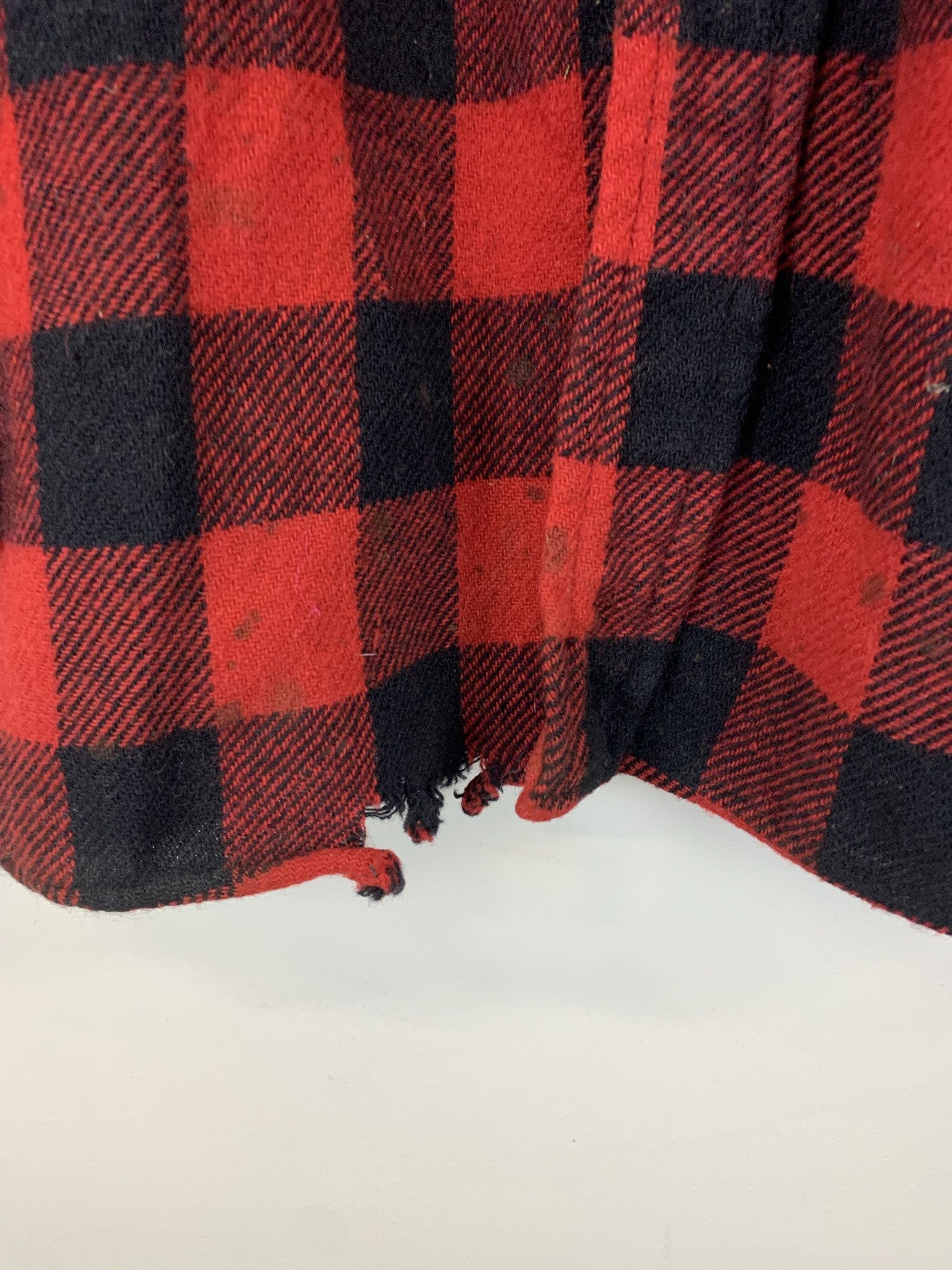 Vintage Vintage Flannel 1990s 1980s Thick WOol Buffalo Plaid Flannel Size L Size US L / EU 52-54 / 3 - 2 Thumbnail