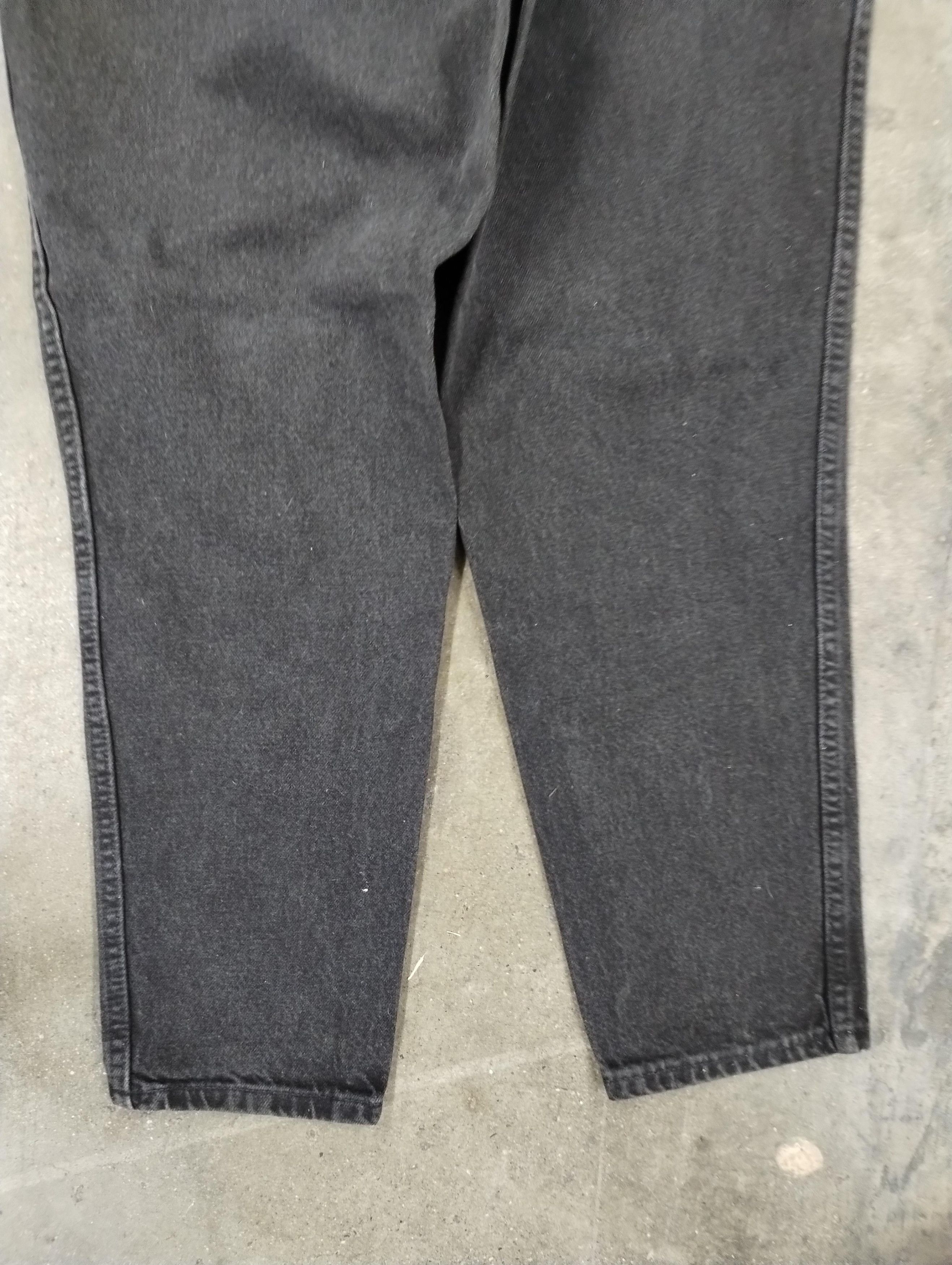 Jean × Vintage Vintage Chic Petite Black Denim Size US 31 - 6 Thumbnail