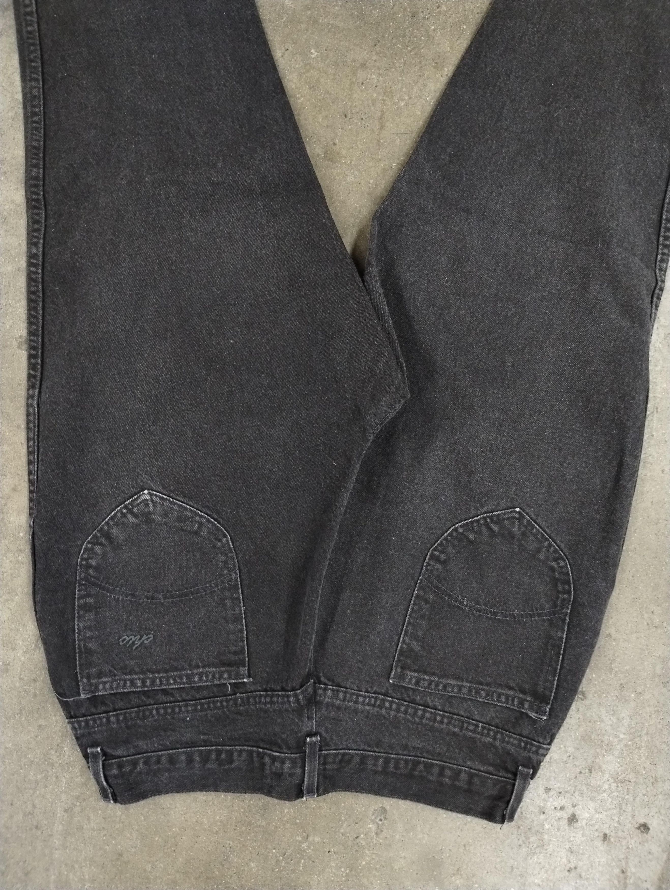 Jean × Vintage Vintage Chic Petite Black Denim Size US 31 - 7 Thumbnail