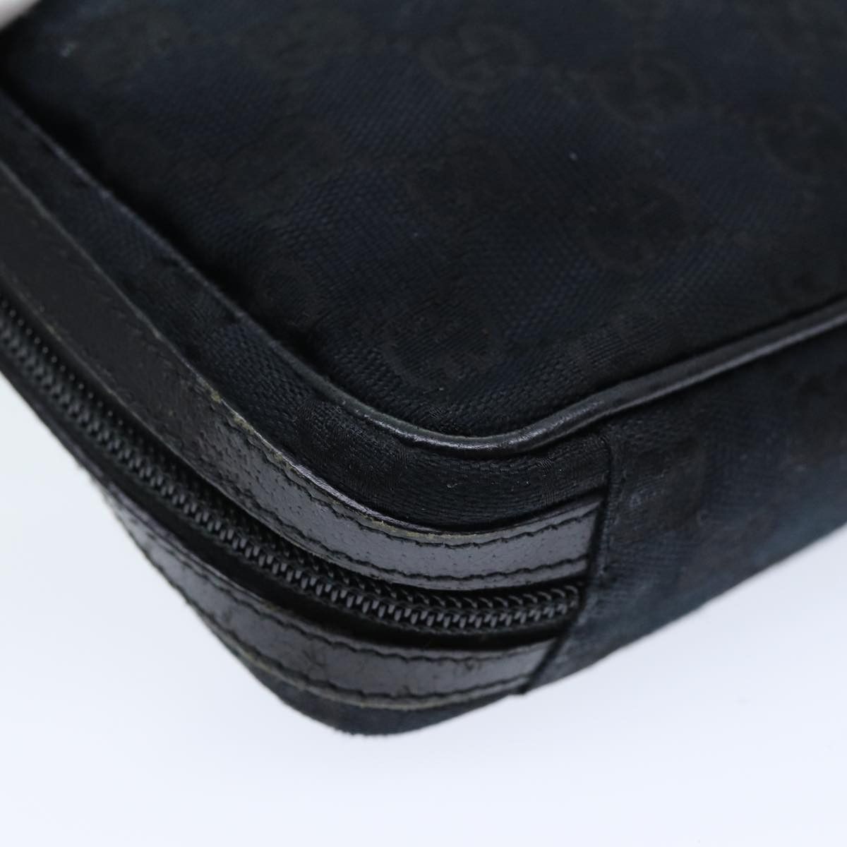 Gucci Gg Canvas Black Canvas Clutch Bag (Pre-Owned) Size ONE SIZE - 8 Thumbnail