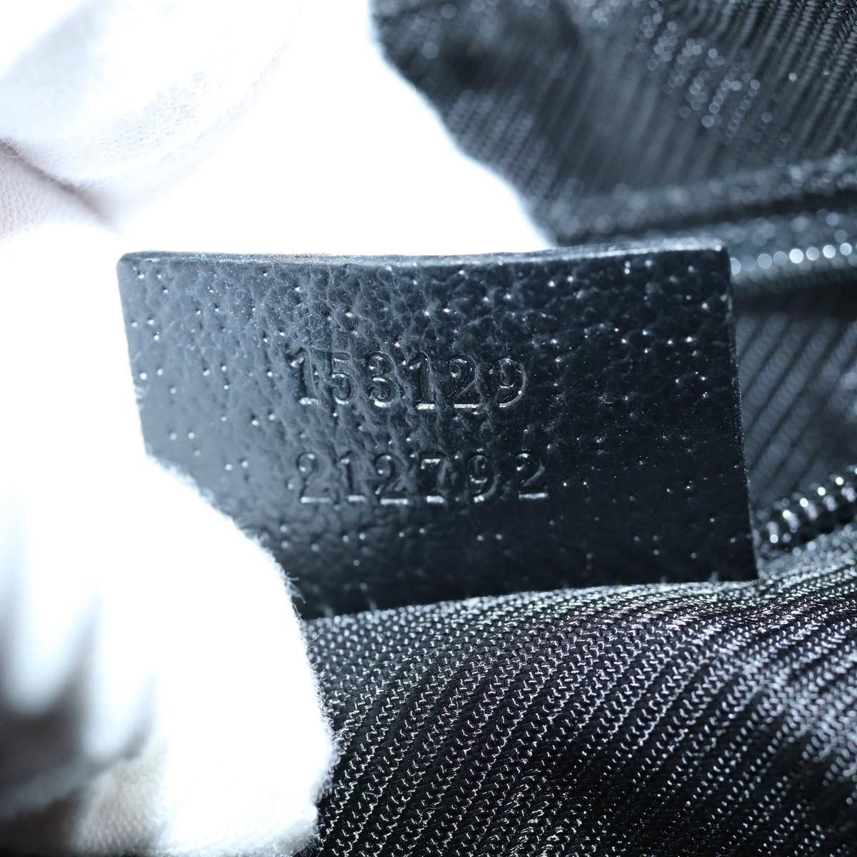 Gucci Gg Canvas Black Canvas Clutch Bag (Pre-Owned) Size ONE SIZE - 6 Thumbnail