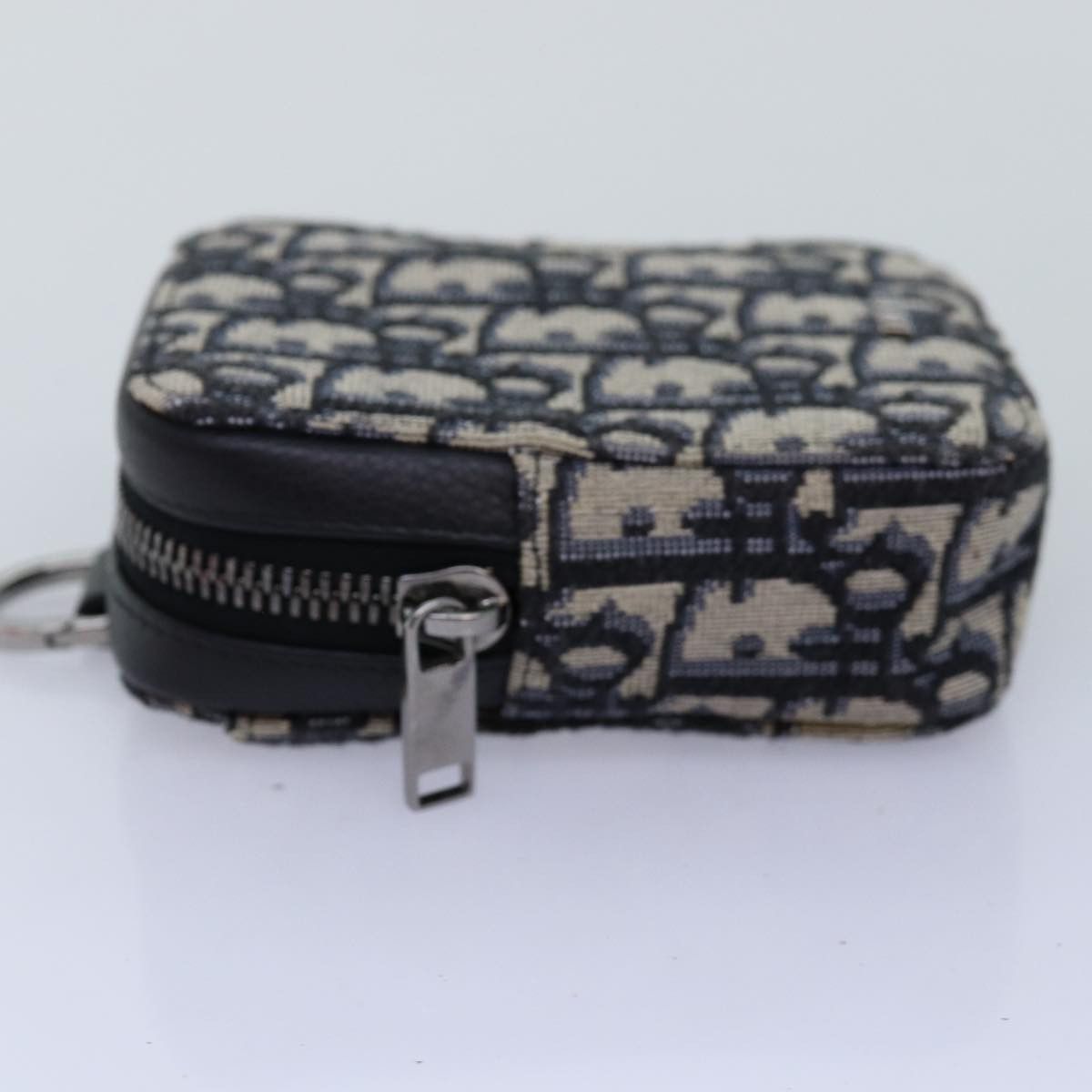 Dior Oblique Navy Canvas Clutch Bag (Pre-Owned) Size ONE SIZE - 11 Thumbnail