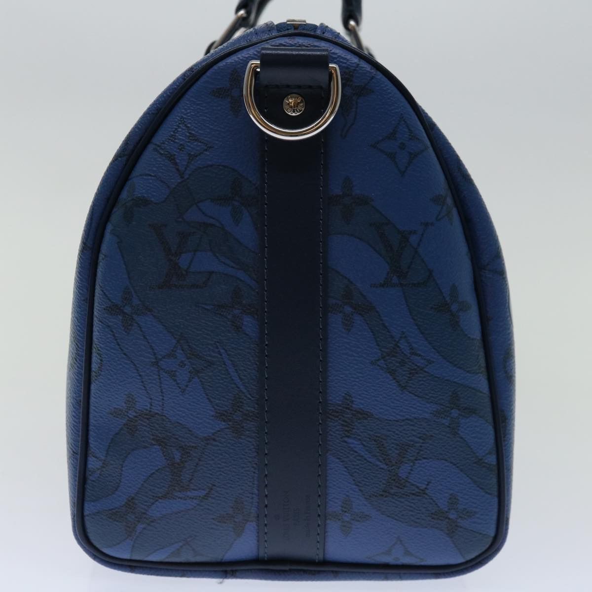 Louis Vuitton Speedy Bandoulière 35 Blue Canvas Handbag (Pre-Owned) Size ONE SIZE - 10 Thumbnail
