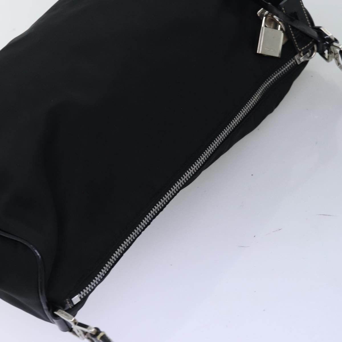 Prada Black Synthetic Shoulder Bag (Pre-Owned) Size ONE SIZE - 4 Thumbnail