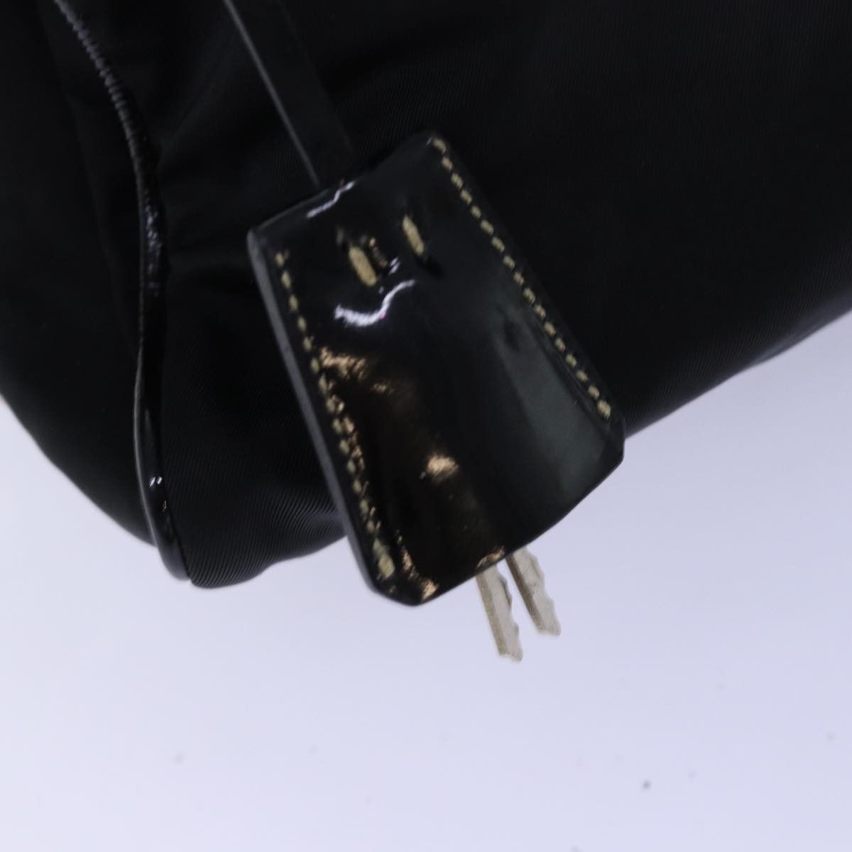 Prada Black Synthetic Shoulder Bag (Pre-Owned) Size ONE SIZE - 9 Thumbnail