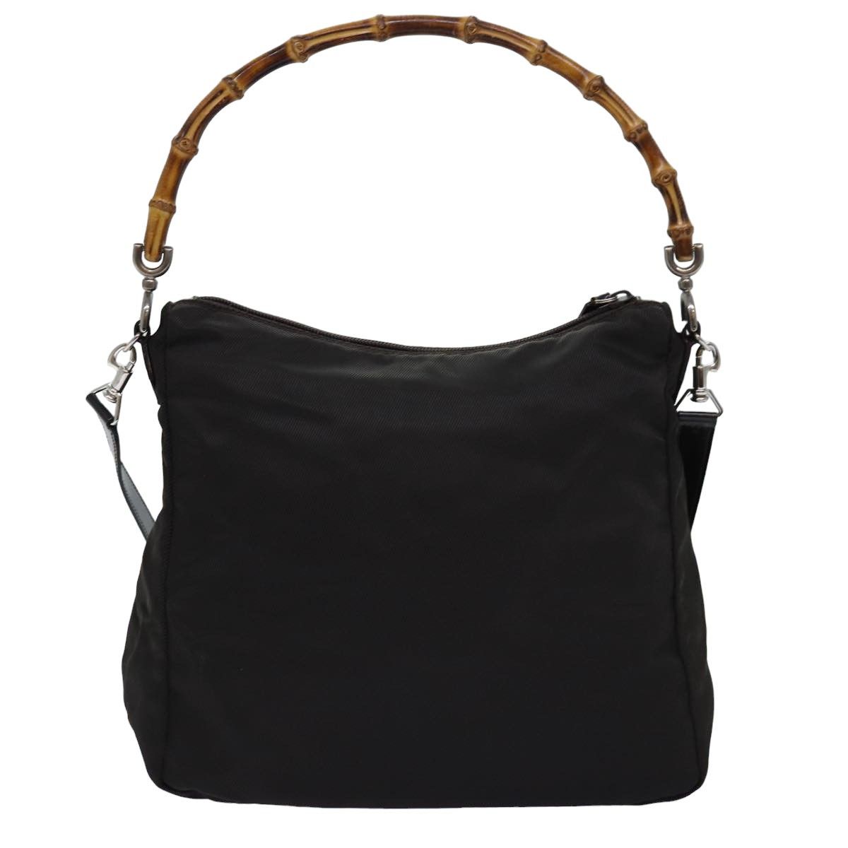 Gucci Bamboo Khaki Synthetic Shoulder Bag (Pre-Owned) Size ONE SIZE - 2 Thumbnail