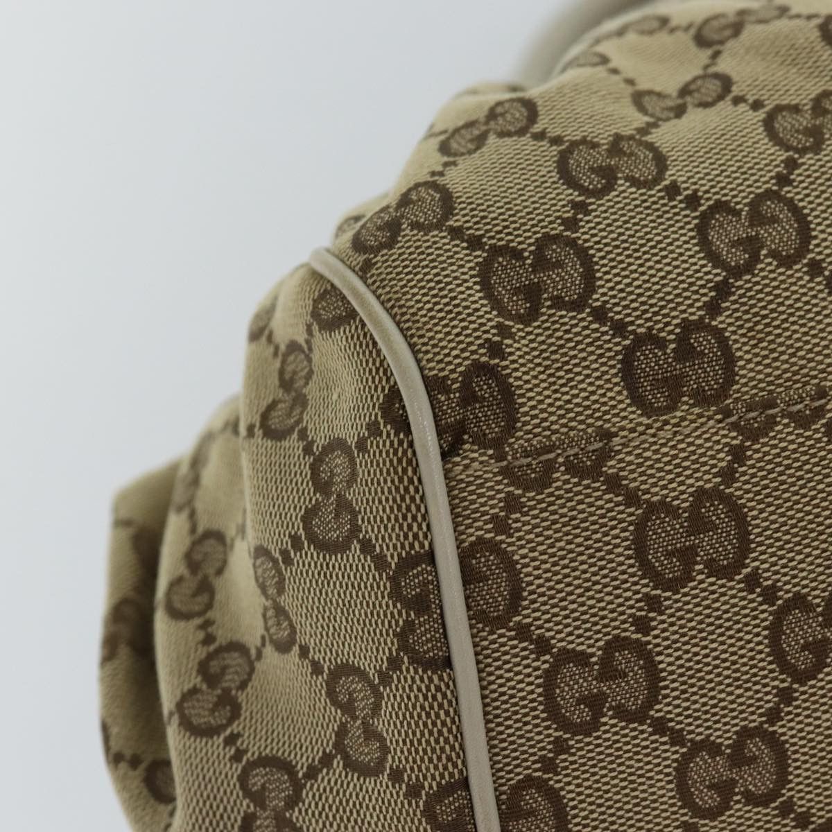 Gucci Sukey Beige Canvas Handbag (Pre-Owned) Size ONE SIZE - 9 Thumbnail