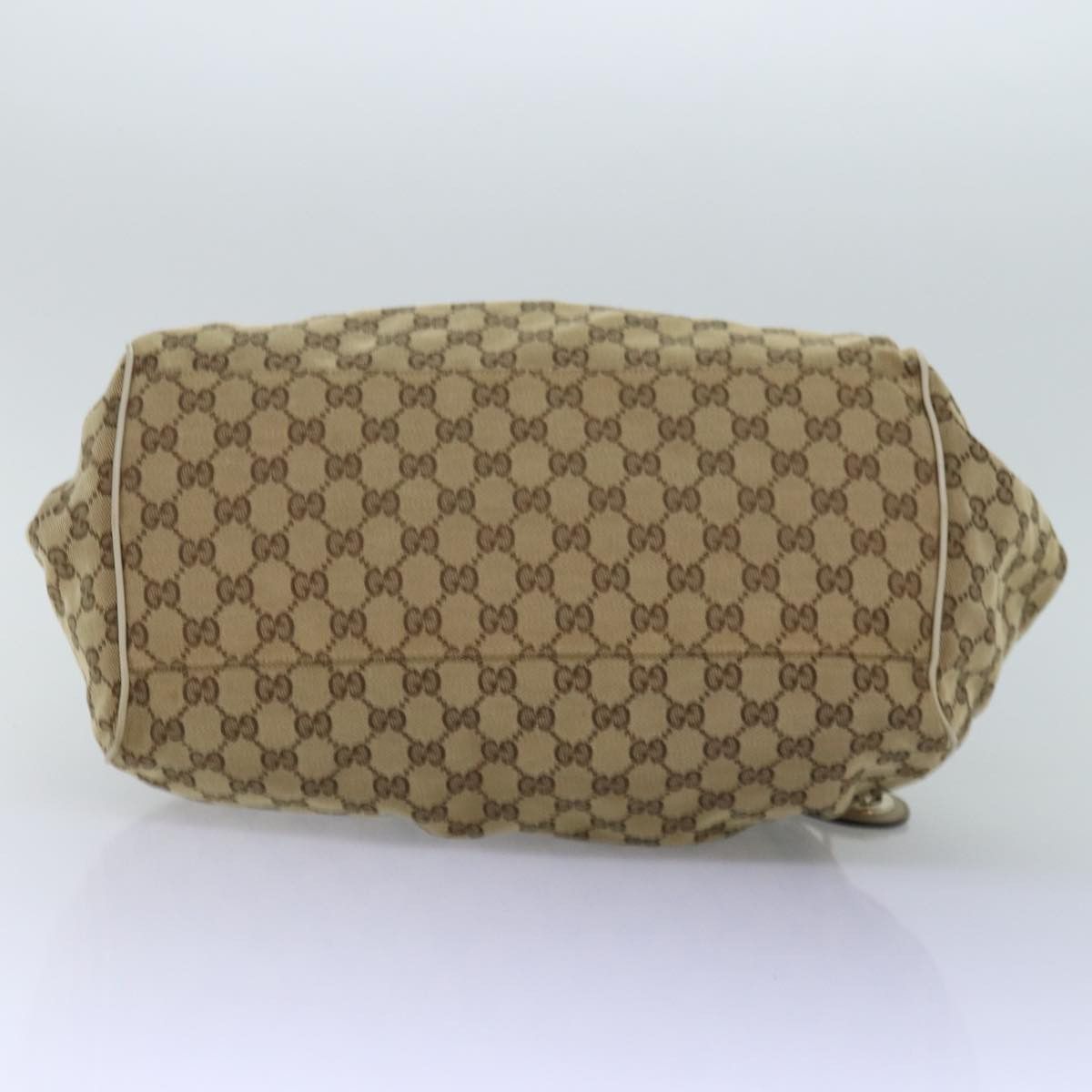 Gucci Sukey Beige Canvas Handbag (Pre-Owned) Size ONE SIZE - 3 Thumbnail