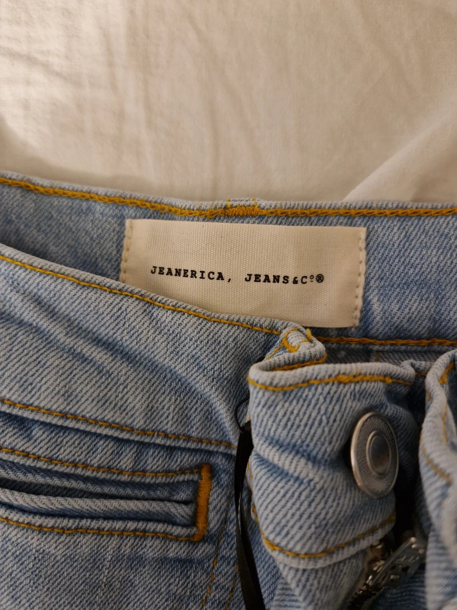 JEANERICA JEANERICA Roma färg Moda blue Jeans Size 30" / US 8 / IT 44 - 2 Thumbnail