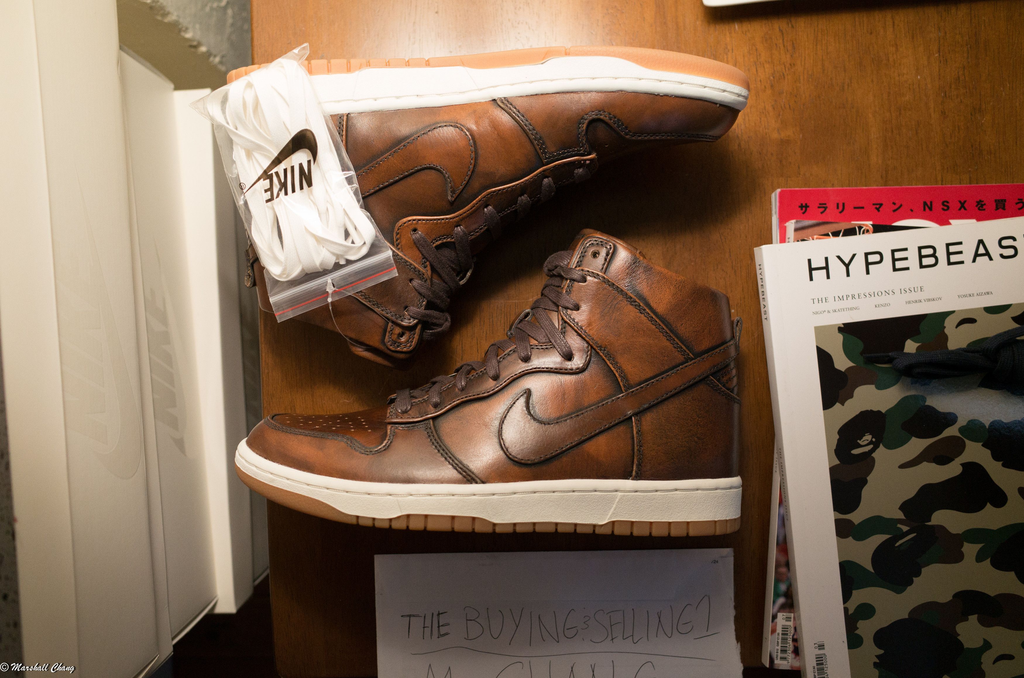burnished leather dunk