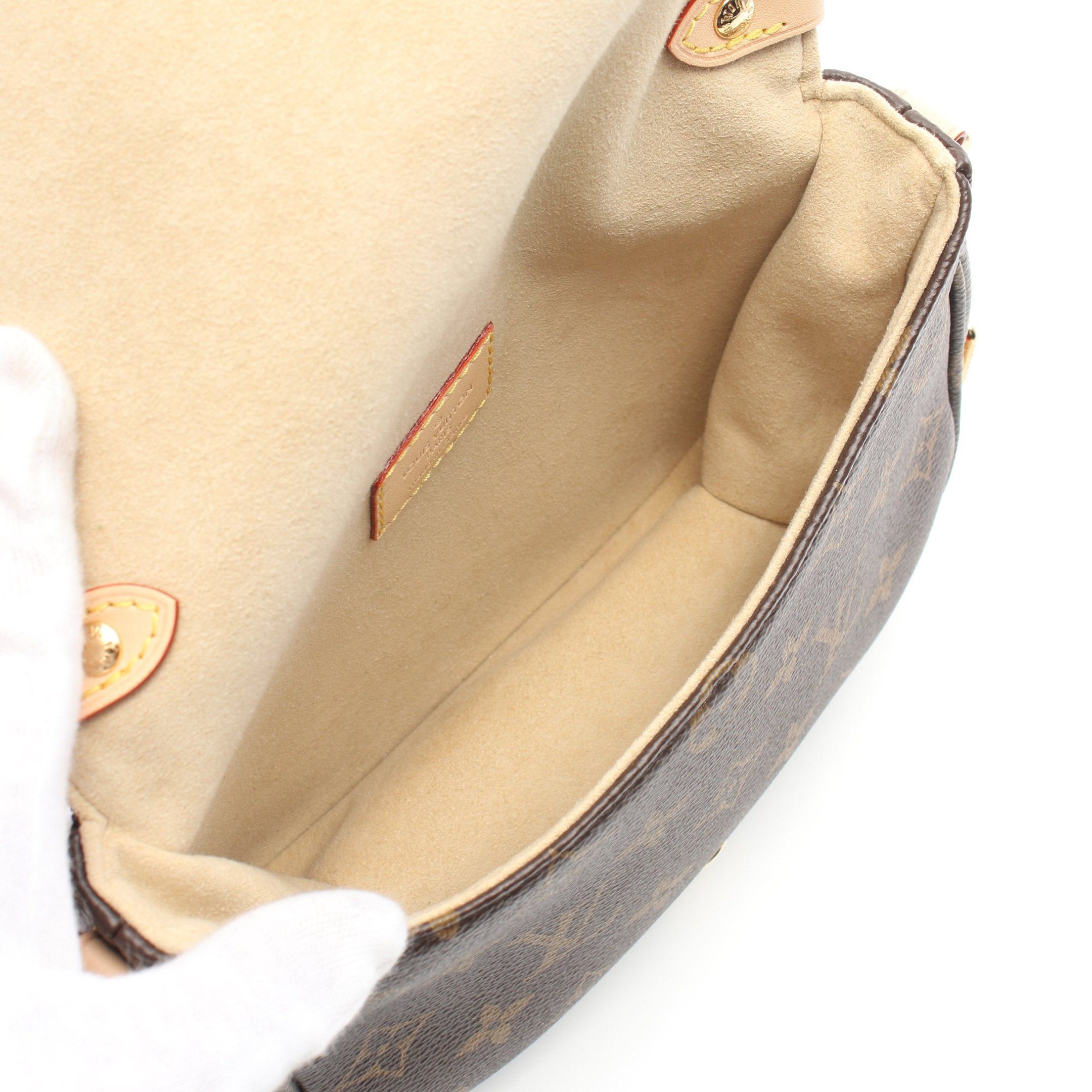Louis Vuitton Louis Vuitton Saumur Bb Monogram Handbag Brown Size ONE SIZE - 3 Thumbnail