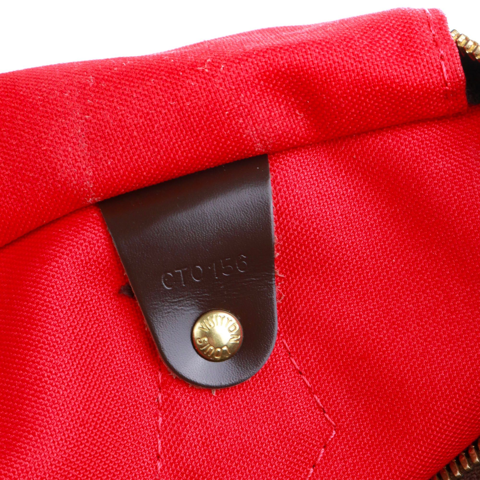 Louis Vuitton LOUIS VUITTON - Louis Vuitton Speedy 35 shoulder bag in Damier Ébène canvas Size ONE SIZE - 10 Thumbnail