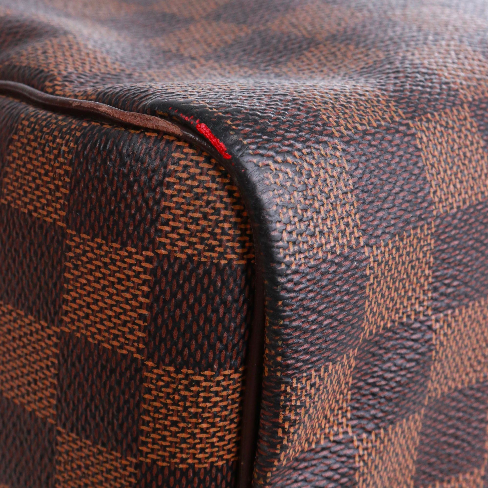Louis Vuitton LOUIS VUITTON - Louis Vuitton Speedy 35 shoulder bag in Damier Ébène canvas Size ONE SIZE - 6 Thumbnail