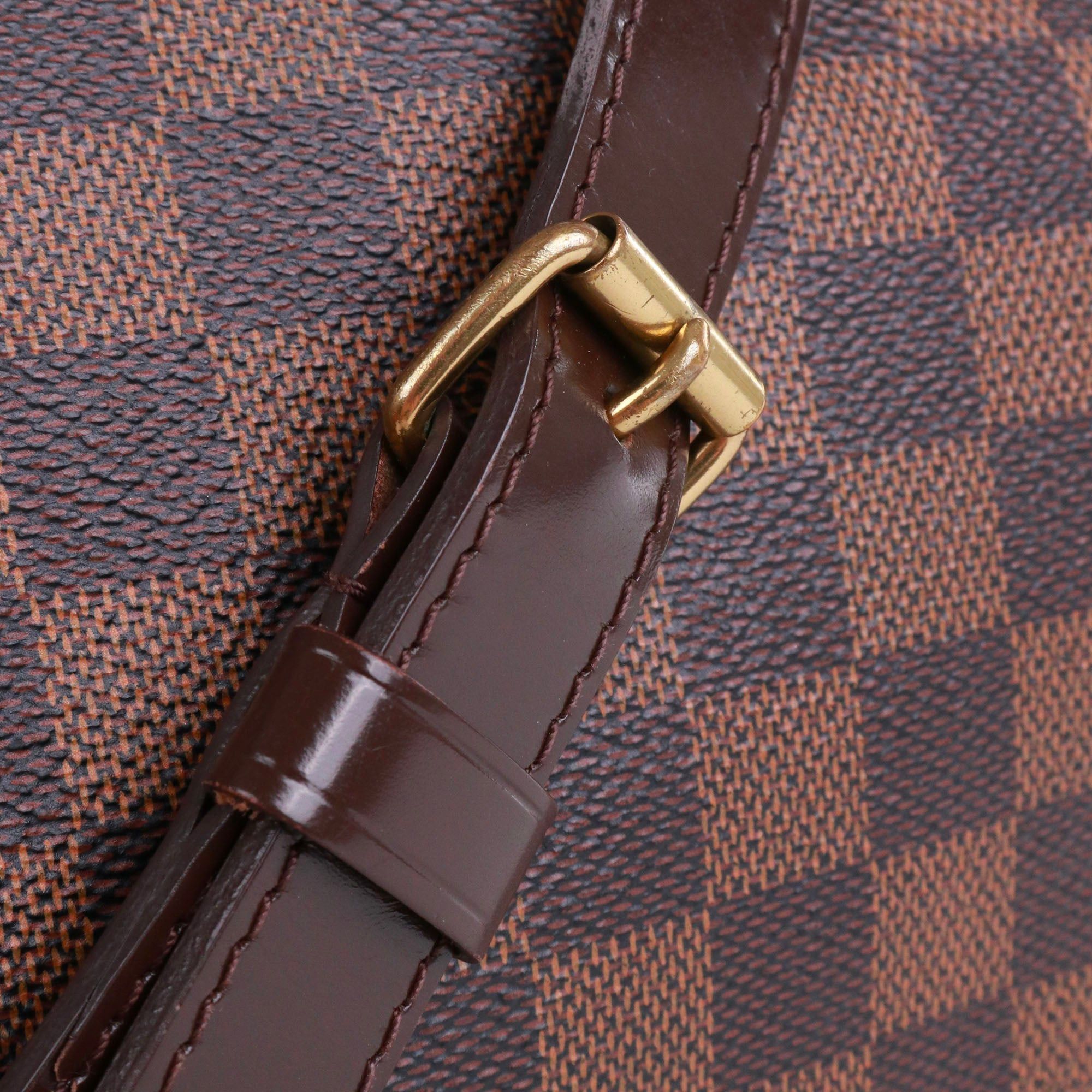 Louis Vuitton LOUIS VUITTON - Louis Vuitton Speedy 35 shoulder bag in Damier Ébène canvas Size ONE SIZE - 4 Thumbnail