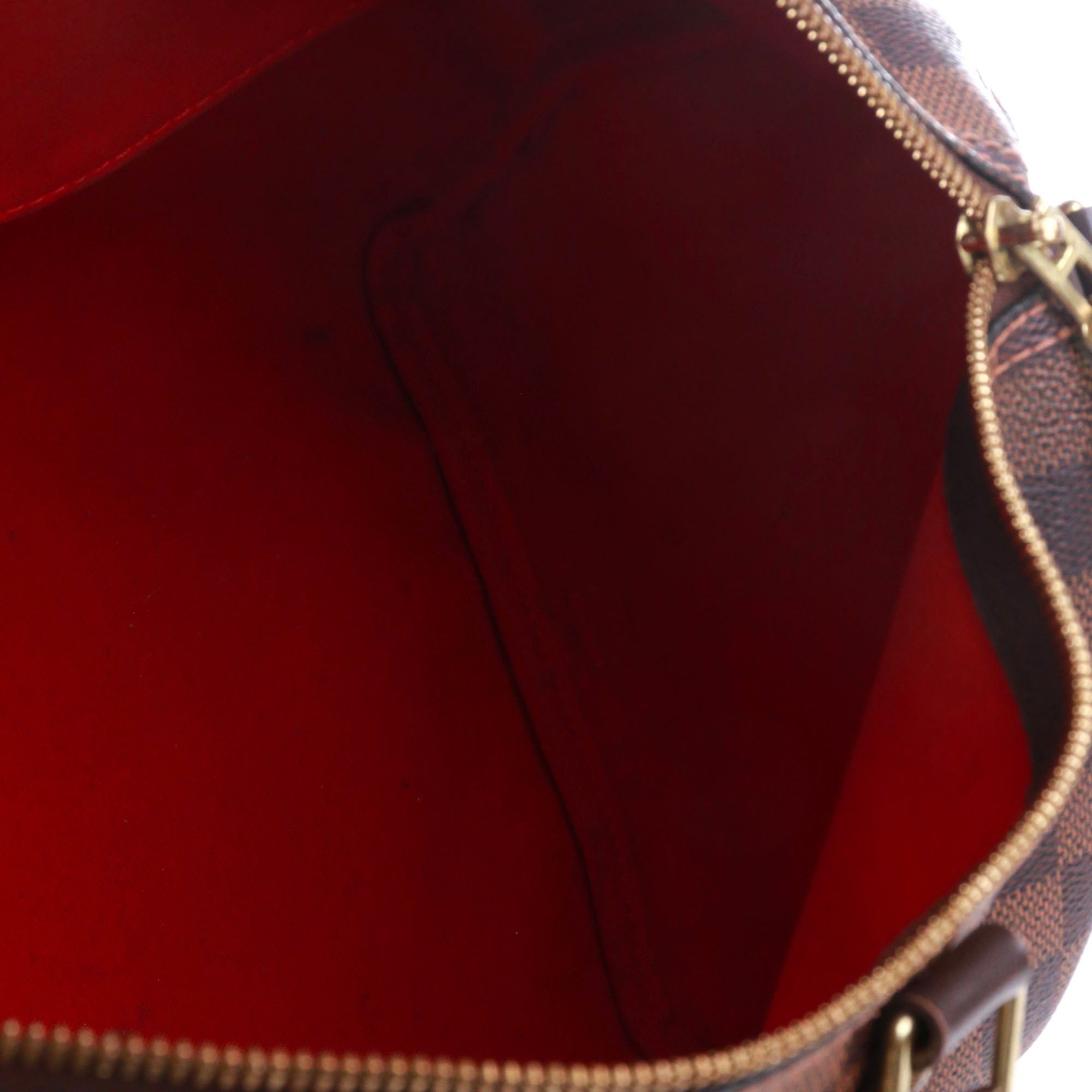 Louis Vuitton LOUIS VUITTON - Louis Vuitton Speedy 35 shoulder bag in Damier Ébène canvas Size ONE SIZE - 9 Thumbnail