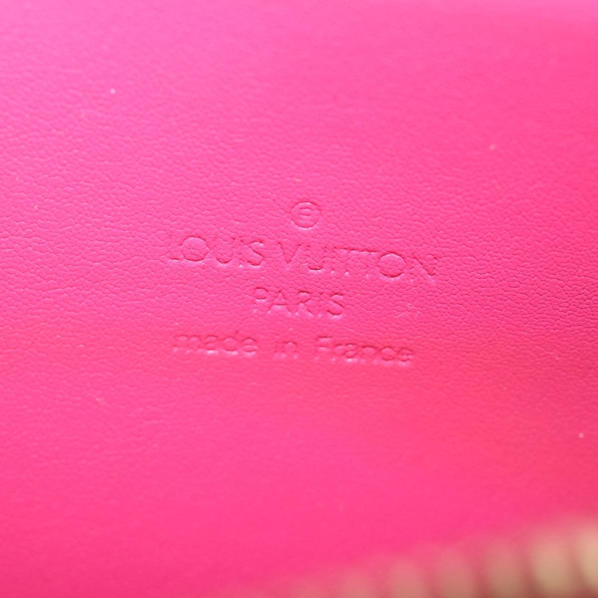 Louis Vuitton Mott Pink Patent Leather Clutch Bag (Pre-Owned) Size ONE SIZE - 9 Thumbnail