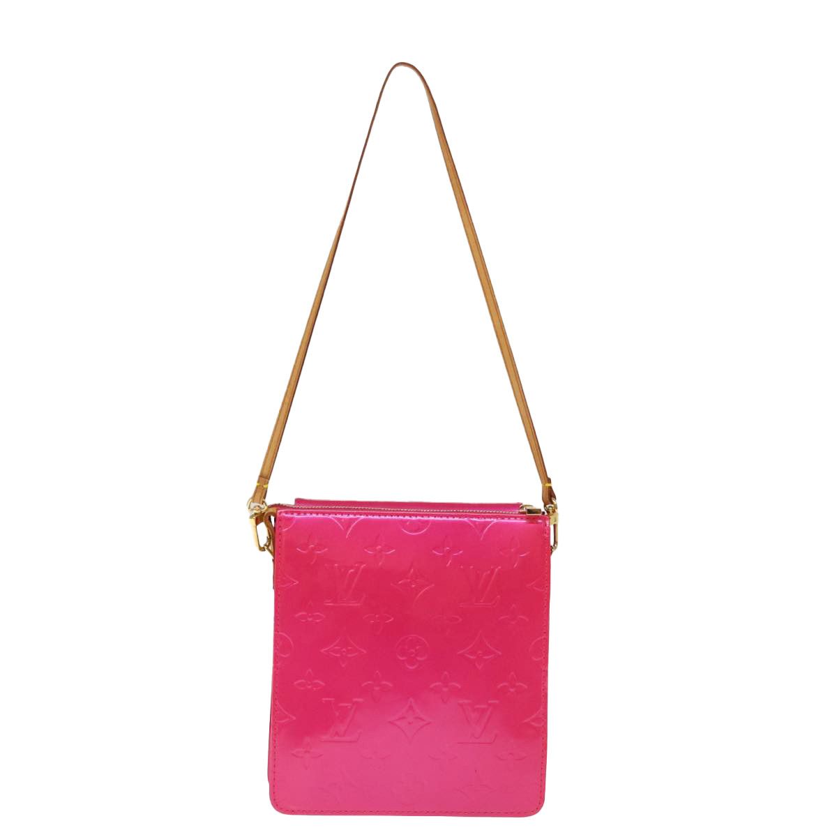 Louis Vuitton Mott Pink Patent Leather Clutch Bag (Pre-Owned) Size ONE SIZE - 2 Thumbnail