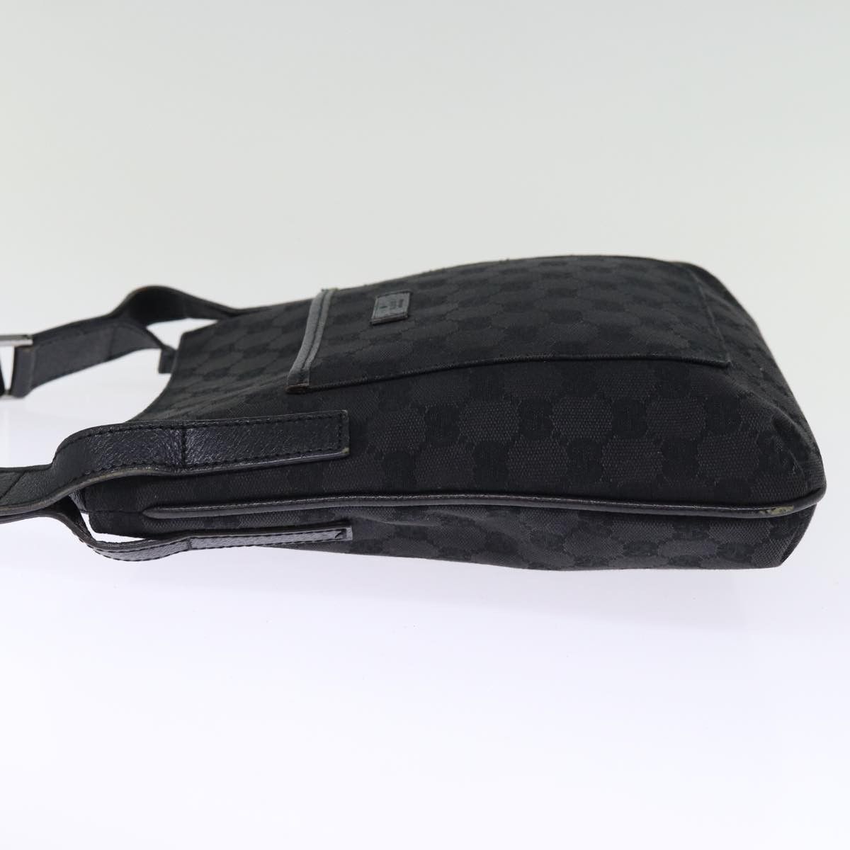 Gucci Gg Canvas Black Canvas Shoulder Bag (Pre-Owned) Size ONE SIZE - 13 Thumbnail