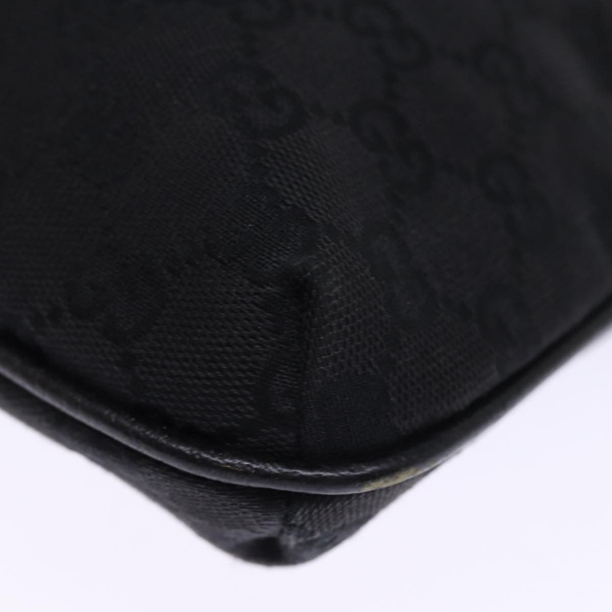 Gucci Gg Canvas Black Canvas Shoulder Bag (Pre-Owned) Size ONE SIZE - 9 Thumbnail