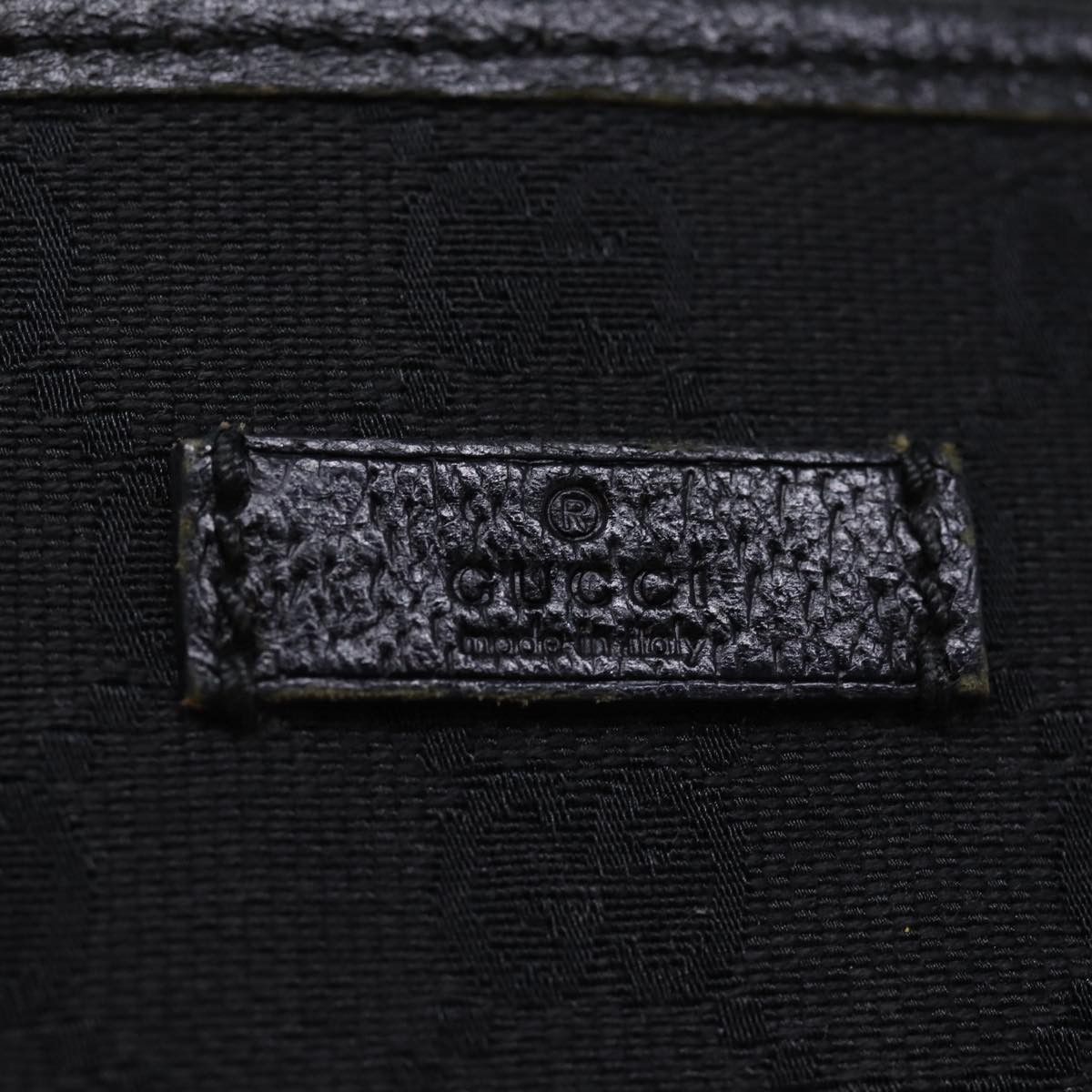Gucci Gg Canvas Black Canvas Shoulder Bag (Pre-Owned) Size ONE SIZE - 11 Thumbnail