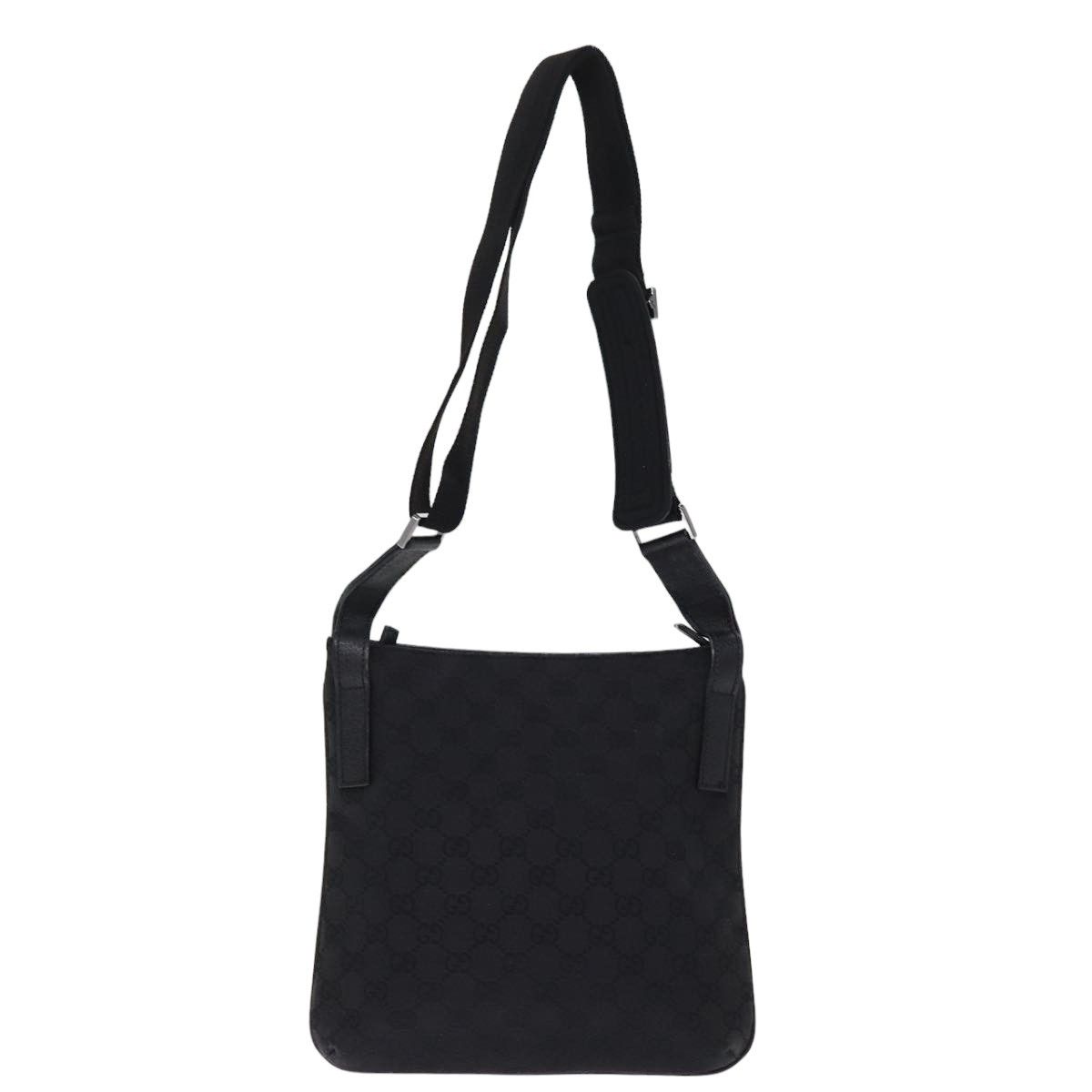 Gucci Gg Canvas Black Canvas Shoulder Bag (Pre-Owned) Size ONE SIZE - 2 Thumbnail