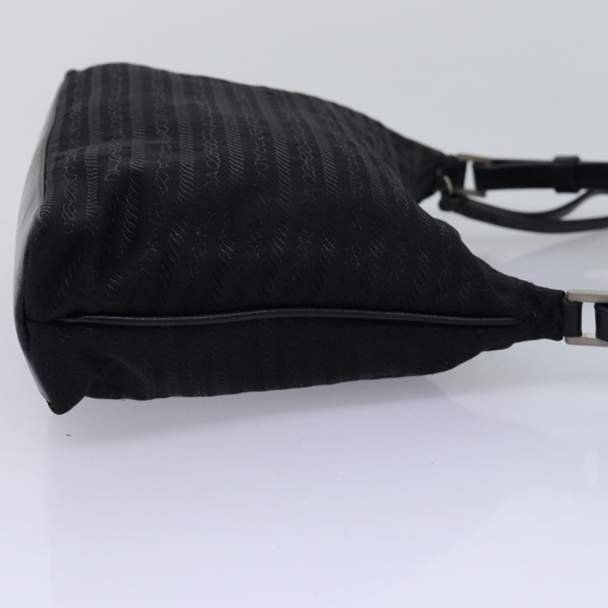Prada Tessuto Black Synthetic Shoulder Bag (Pre-Owned) Size ONE SIZE - 4 Thumbnail