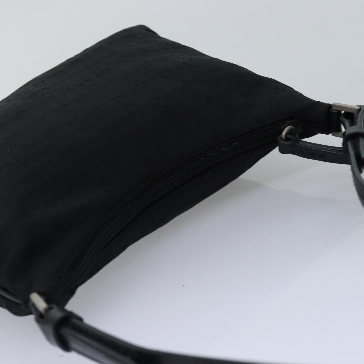 Prada Tessuto Black Synthetic Shoulder Bag (Pre-Owned) Size ONE SIZE - 10 Thumbnail