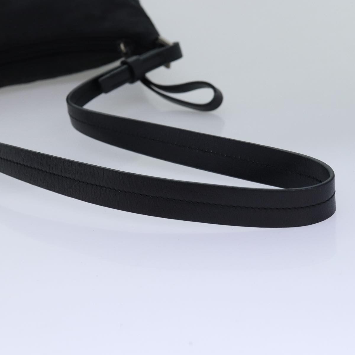 Prada Tessuto Black Synthetic Shoulder Bag (Pre-Owned) Size ONE SIZE - 11 Thumbnail