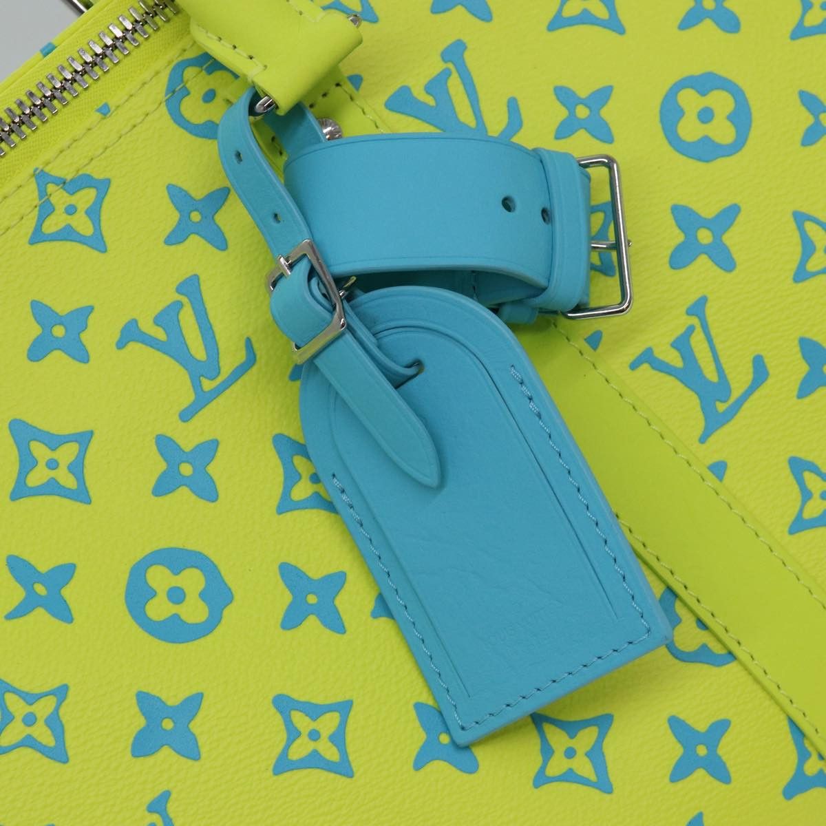 Louis Vuitton Keepall Bandouliere 50 Yellow Canvas Travel Bag (Pre-Owned) Size ONE SIZE - 9 Thumbnail