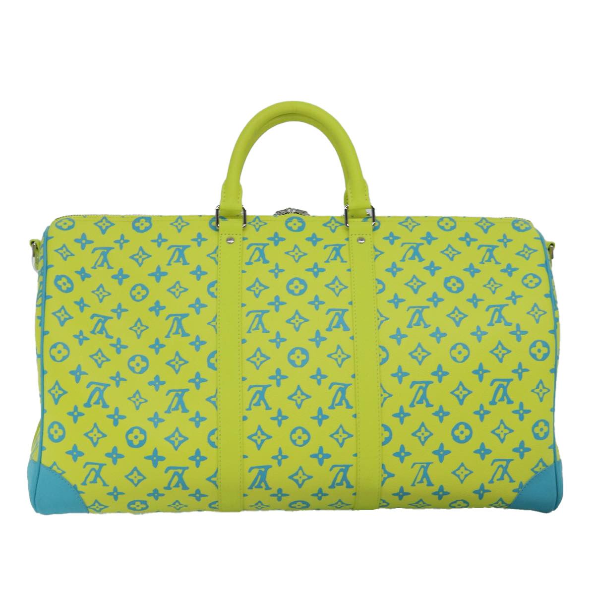 Louis Vuitton Keepall Bandouliere 50 Yellow Canvas Travel Bag (Pre-Owned) Size ONE SIZE - 2 Thumbnail