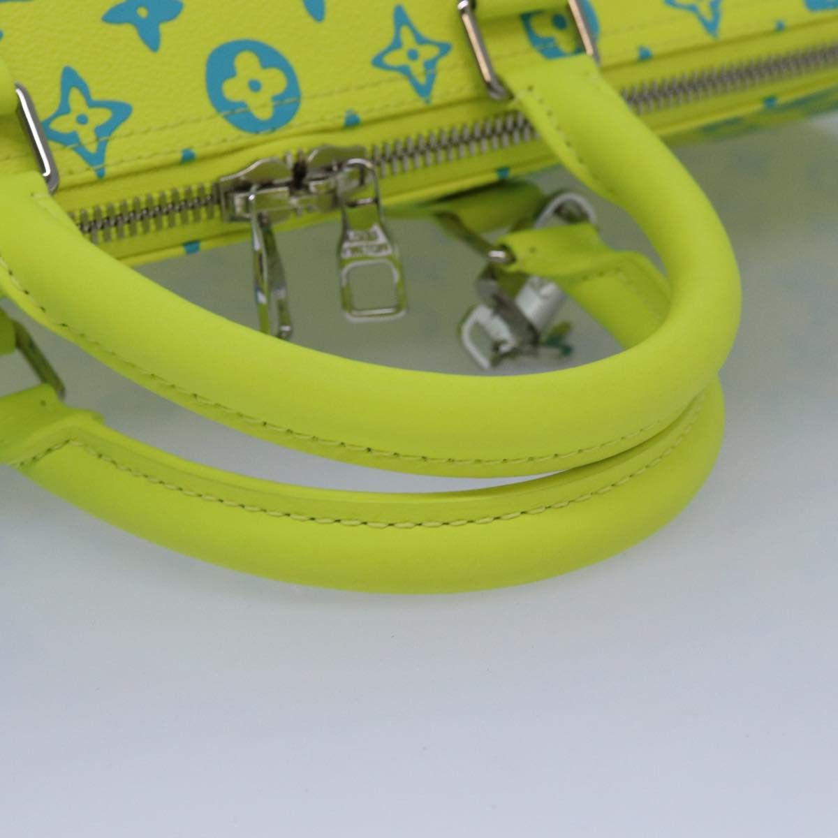 Louis Vuitton Keepall Bandouliere 50 Yellow Canvas Travel Bag (Pre-Owned) Size ONE SIZE - 13 Thumbnail