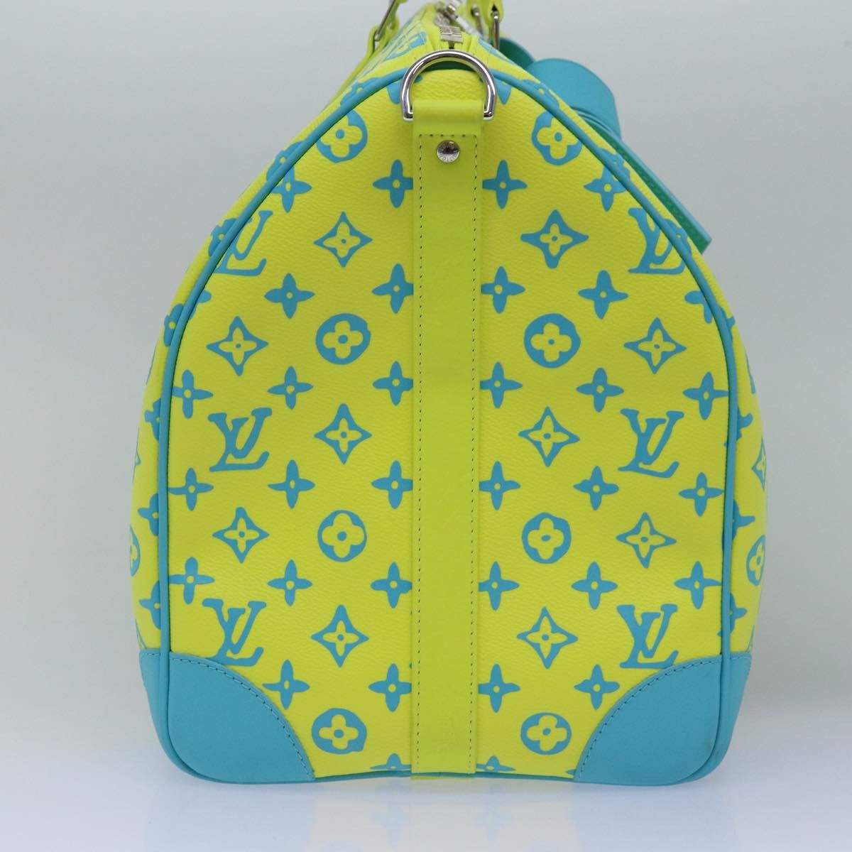 Louis Vuitton Keepall Bandouliere 50 Yellow Canvas Travel Bag (Pre-Owned) Size ONE SIZE - 12 Thumbnail