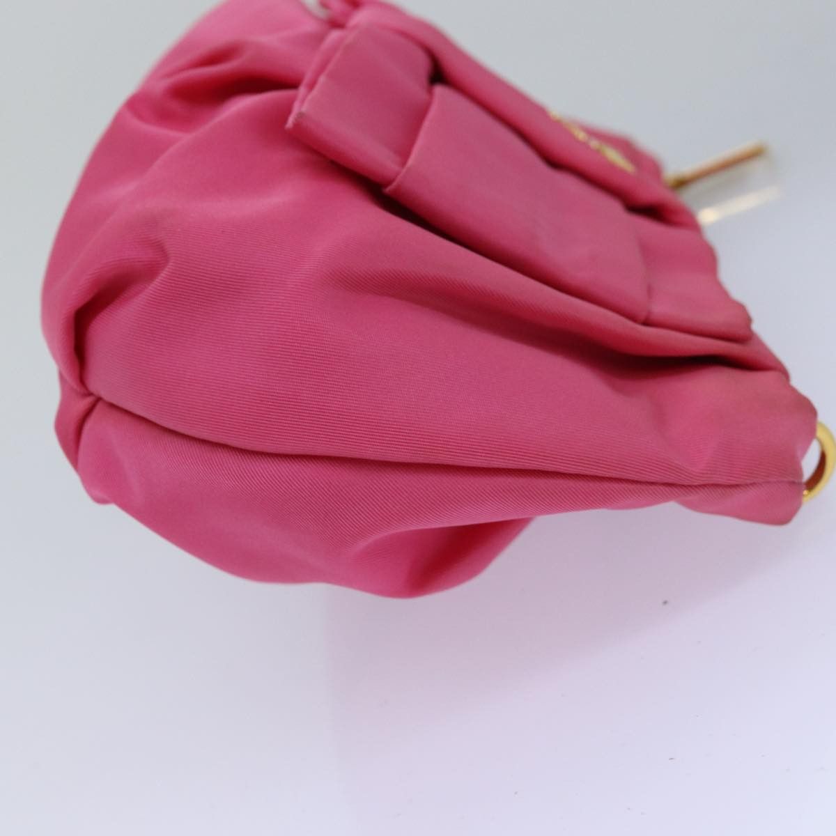 Prada Tessuto Pink Synthetic Clutch Bag (Pre-Owned) Size ONE SIZE - 4 Thumbnail