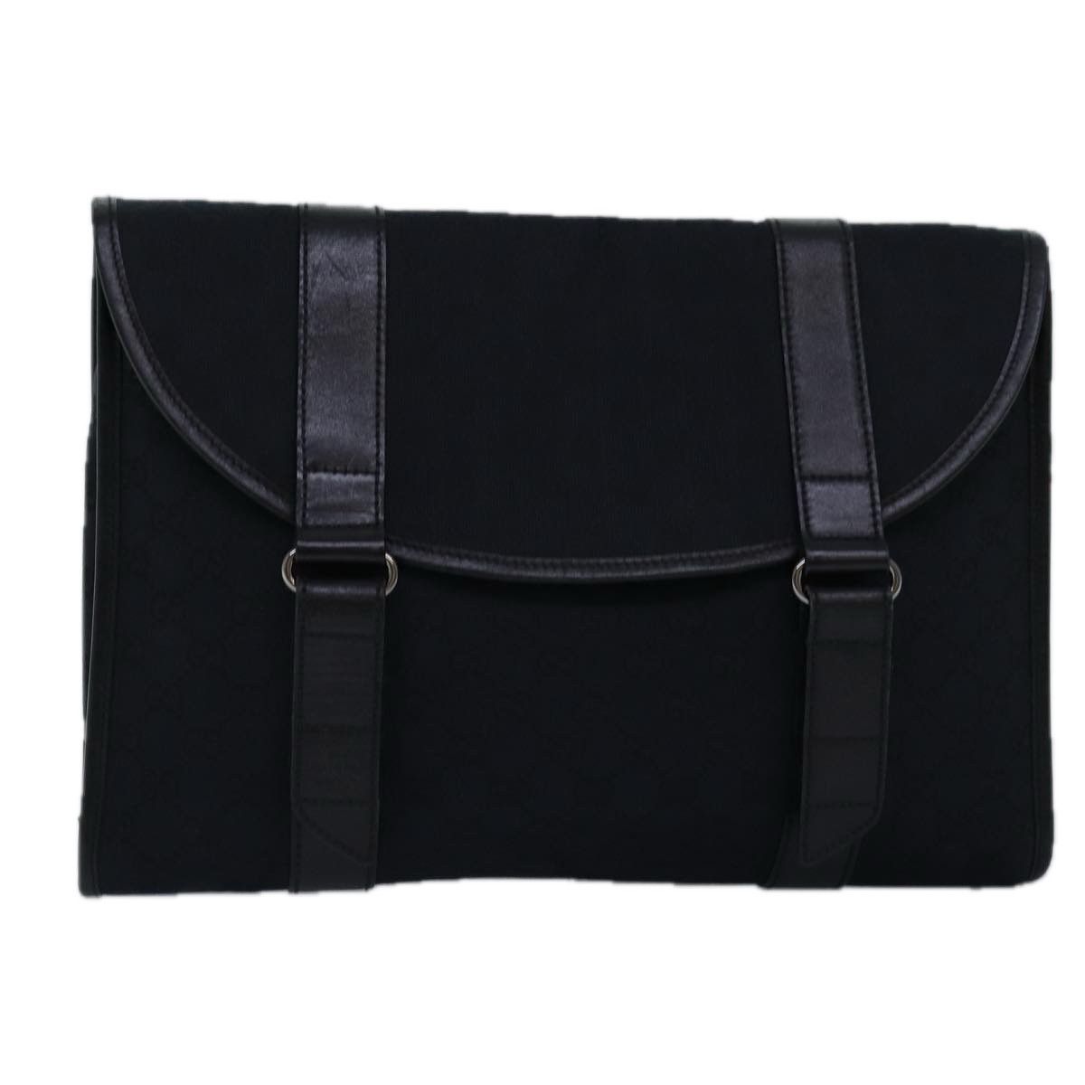 Gucci Gg Canvas Black Canvas Briefcase Bag (Pre-Owned) Size ONE SIZE - 11 Thumbnail