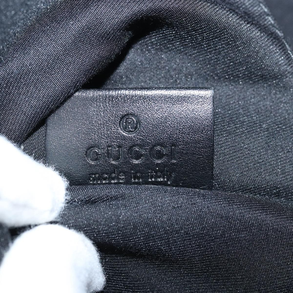 Gucci Gg Canvas Black Canvas Briefcase Bag (Pre-Owned) Size ONE SIZE - 7 Thumbnail