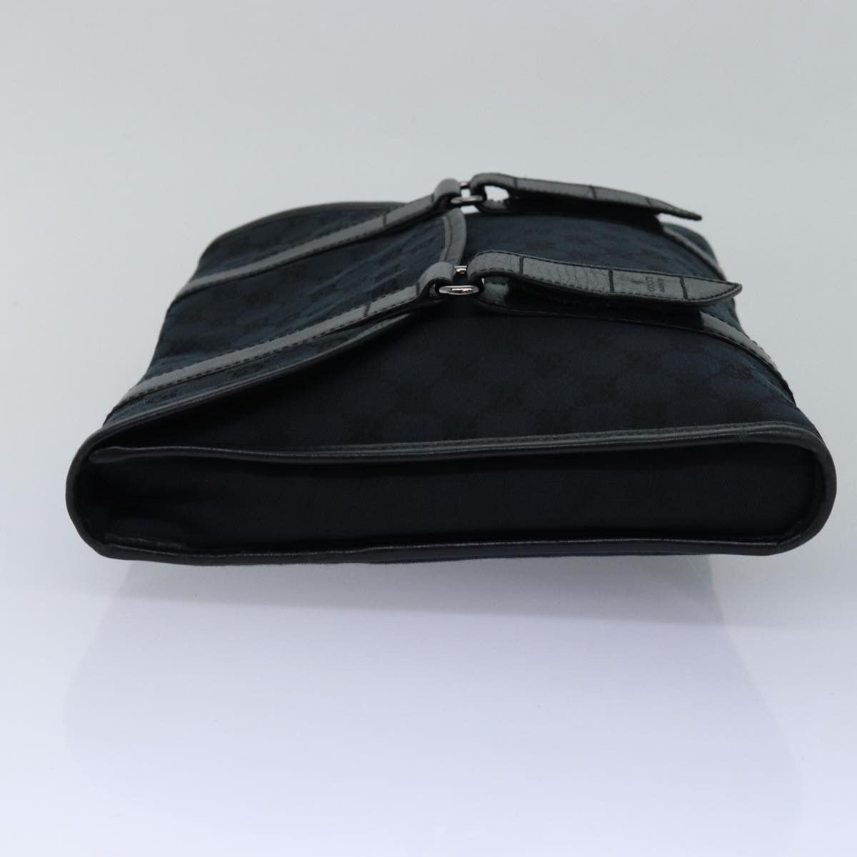 Gucci Gg Canvas Black Canvas Briefcase Bag (Pre-Owned) Size ONE SIZE - 10 Thumbnail