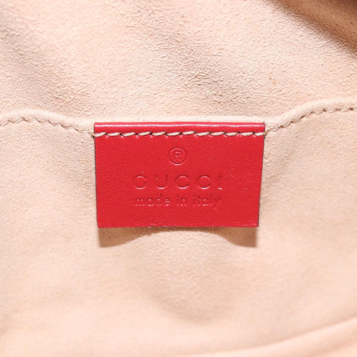 Gucci Gg Marmont Burgundy Leather Shoulder Bag (Pre-Owned) Size ONE SIZE - 8 Thumbnail