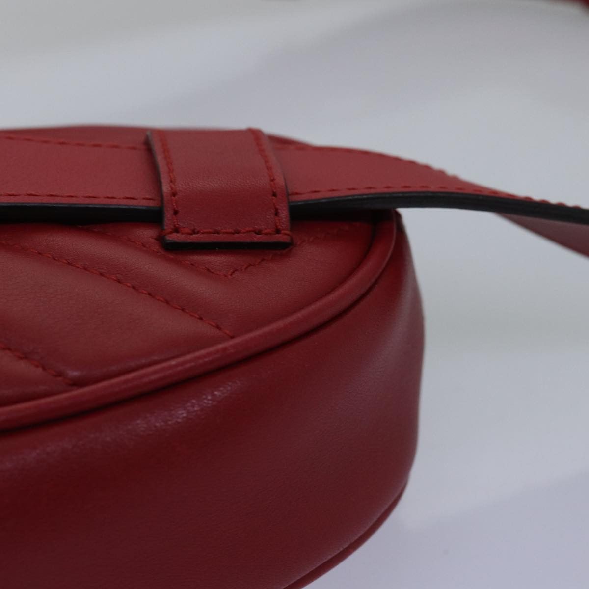 Gucci Gg Marmont Burgundy Leather Shoulder Bag (Pre-Owned) Size ONE SIZE - 9 Thumbnail