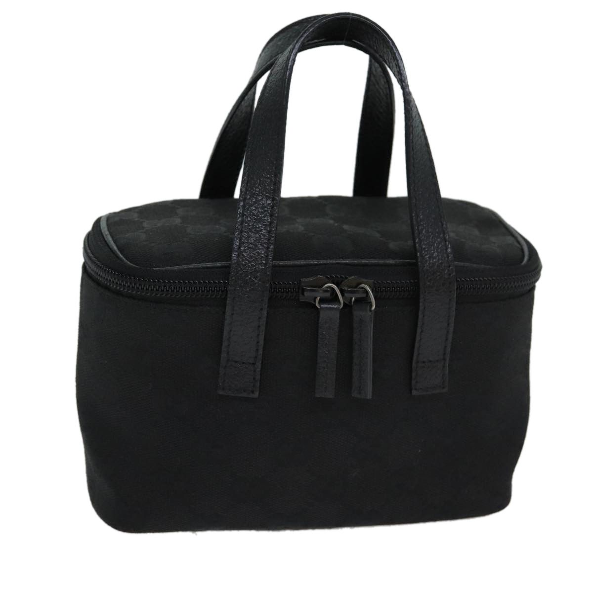 Gucci Vanity Black Canvas Clutch Bag (Pre-Owned) Size ONE SIZE - 11 Thumbnail