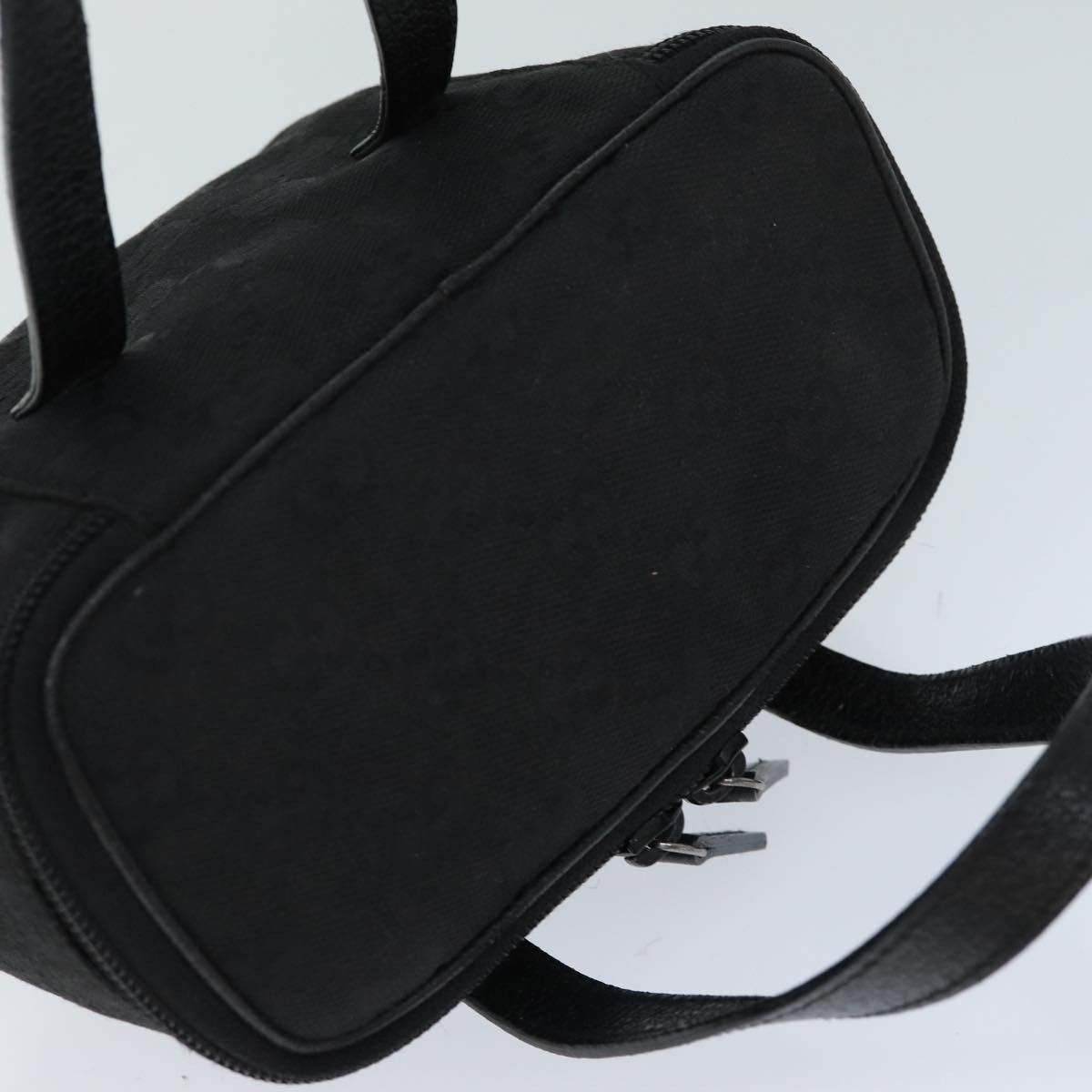 Gucci Vanity Black Canvas Clutch Bag (Pre-Owned) Size ONE SIZE - 4 Thumbnail
